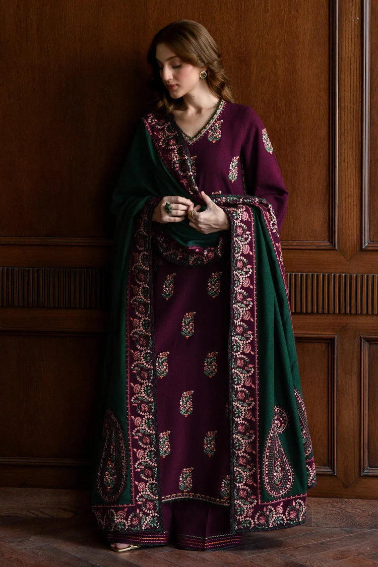 BATIK-3PC LAWN EMBROIDERED SHIRT WITH LAWN EMBROIDERED DUPATTA AND TROUSER